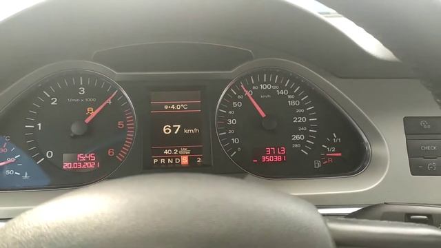 Audi A6 C6 2.7 TDI (180hp) Acceleration 0-100 km/h смотреть онлайн