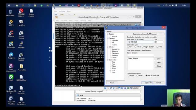 Instal Ubuntu Server dan OpenSSH Apache MYSql PHP PHPMYAdmin смотреть онлайн