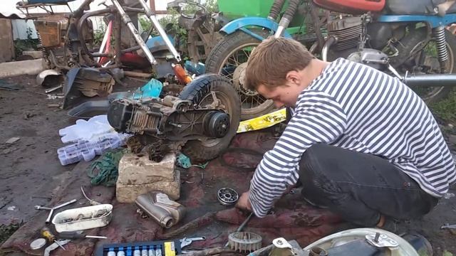 Капитальный ремонт двигателя скутер 3 смотреть онлайн