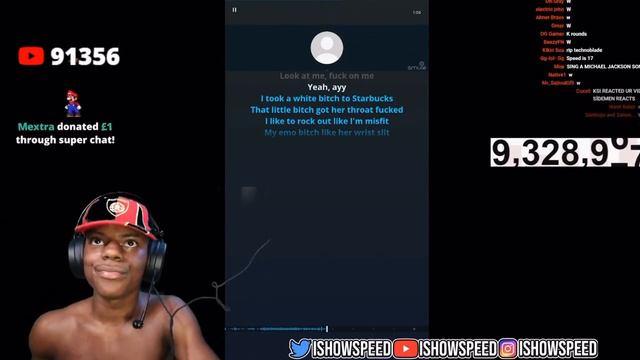IShowSpeed Sings XxxTentacion Look At Me (Karaoke) смотреть онлайн