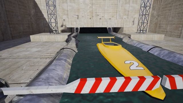 Water Ride Express VR virtual reality water roller coaster TRAILER смотреть онлайн