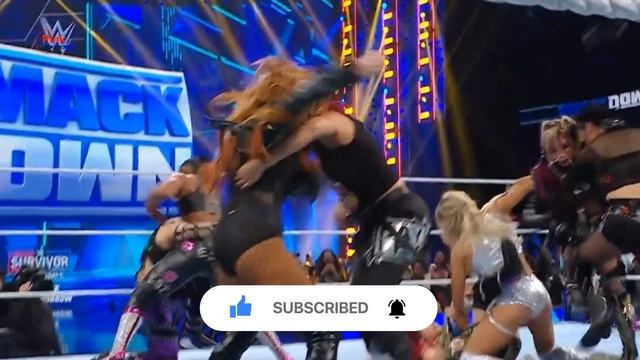 Becky Lynch Steps Up To Take Final Spot in WWE Survivor Series WarGames Match During WWE SmackDown смотреть онлайн