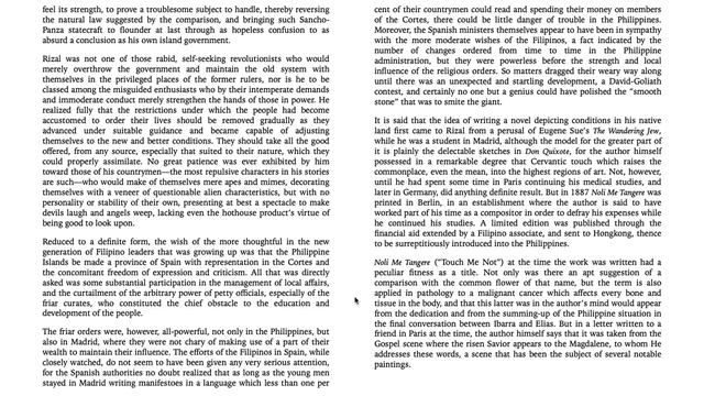 Noli Me Tángere (The Social Cancer) by Jose Rízal - Translator’s Introduction, Part II смотреть онлайн