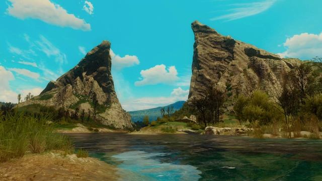 Between the Cliffs - Witcher 3 - Tranquil Water Sounds смотреть онлайн