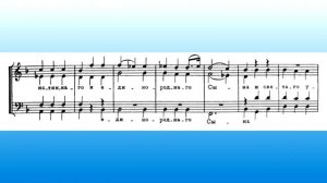 Д. Бортнянский Концерт для хора №16 "Тебе, Бога хвалим" I часть