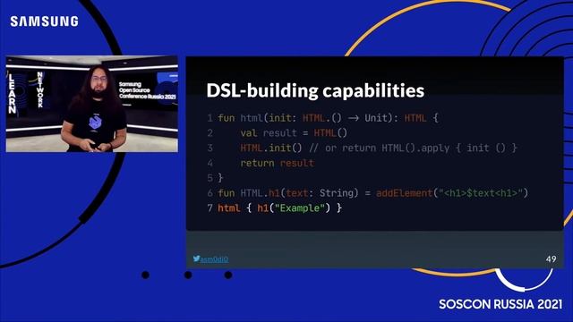 SOSCON Russia 2021. Kotlin API for Apache Spark. Паша Финкельштейн, JetBrains смотреть онлайн