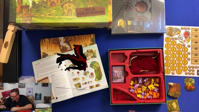 Everdell Big Ol' Box Of Storage + Mistwood + Newleaf Unboxing!