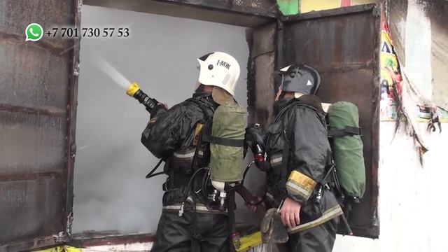 В Шымкенте полностью выгорел продуктовый магазин с товаром (13 регион) смотреть онлайн
