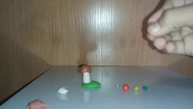 Как сделать из пластилин грибы смотреть онлайн