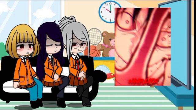 Prison School react to Yuuichi Katagiri as new student 2 Part -Tolkin- смотреть онлайн