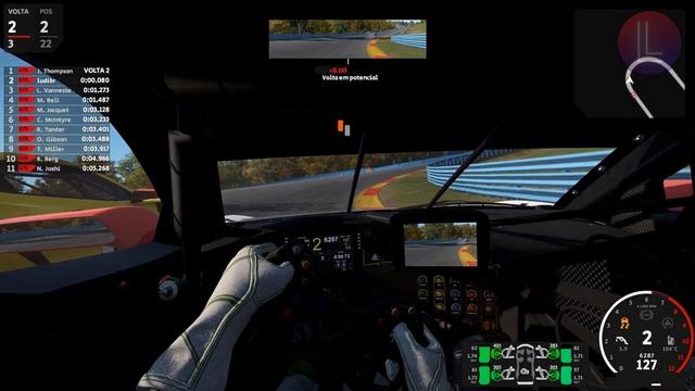 Automobilista 2 | chevrolet corvette C8 R | 2k ultra graficos | Racin´ USA Pack Pt1 . смотреть онлайн