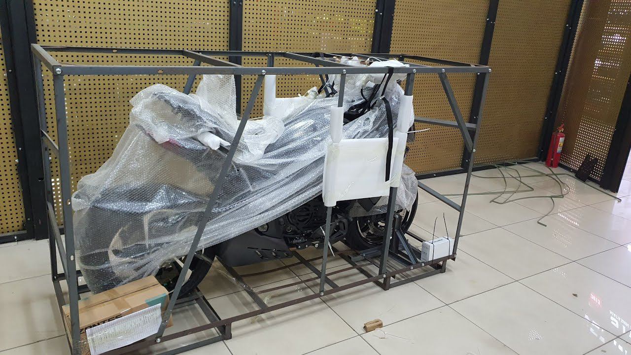 Распаковка мотоциклов ZONTES ZT-350 Часть 1 смотреть онлайн