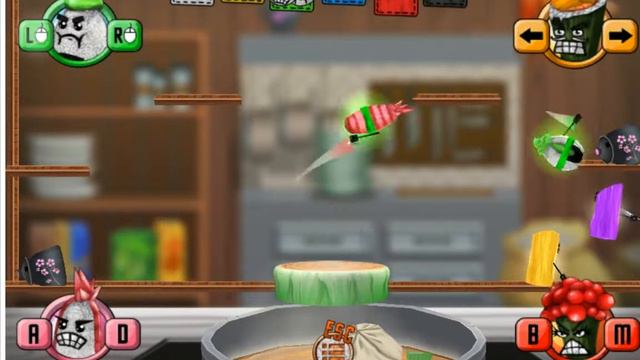 sushi fight с скэйнам смотреть онлайн