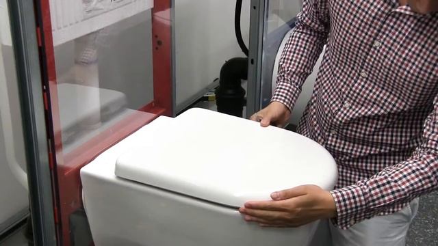 Seat & Cover Installation - LAUFEN Tutorial смотреть онлайн