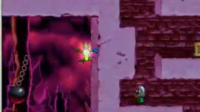 Jazz Jackrabbit 2 Walkthrough-18-Hare Scare смотреть онлайн