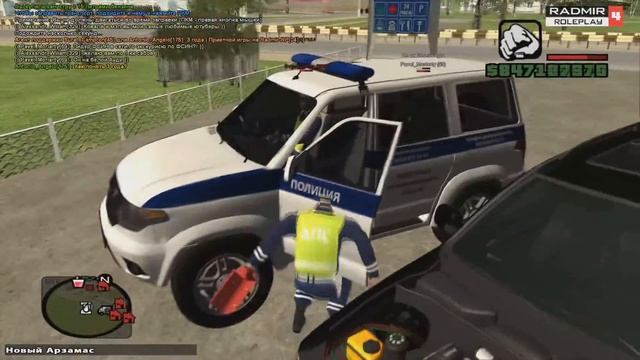 ДПС УКРАЛИ МЕРСЕДЕС - CRMP смотреть онлайн