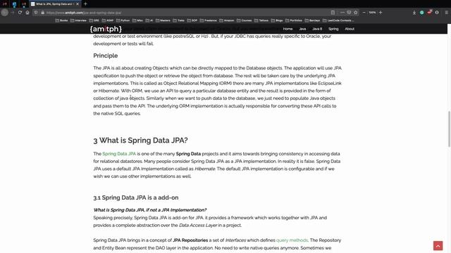 Java Persistence API and Spring Data JPA смотреть онлайн