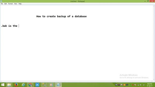 How to backup databases in sql server management studio смотреть онлайн