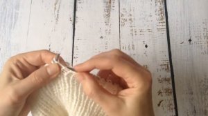 Снуд  \ воротник \ манишка \  спицами для начинающих