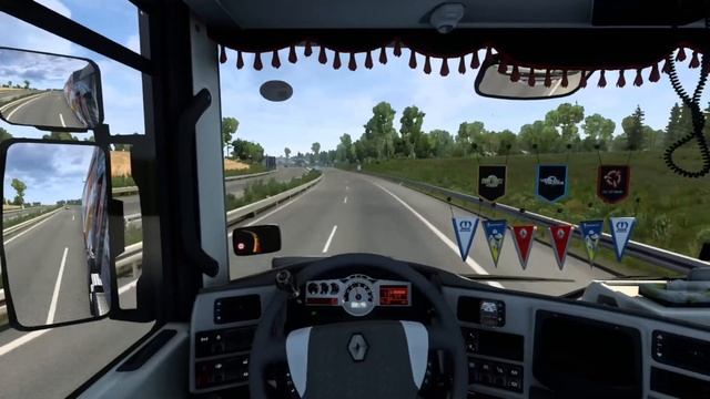 ETS2. (1.45). Evènement World Of Truck: Destination Hannover. Brême - Hanovre. Renault Magnum. (24t смотреть онлайн