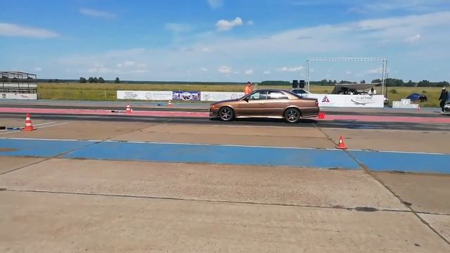 Toyota Chaser , Nissan Skyline. Учебно-тренировочные сборы по драг-рейсингу. (Пробный заезд)