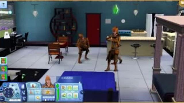 Sims 3 - Ambitions new group dance moves. смотреть онлайн