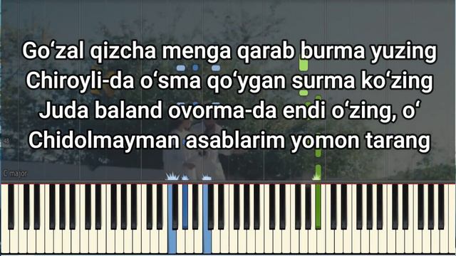 Mirjalol Nematov - Shahzoda Diyora | KARAOKE | PIANO VERSION | MINUS | LYRCS #mirjalolnematov смотреть онлайн