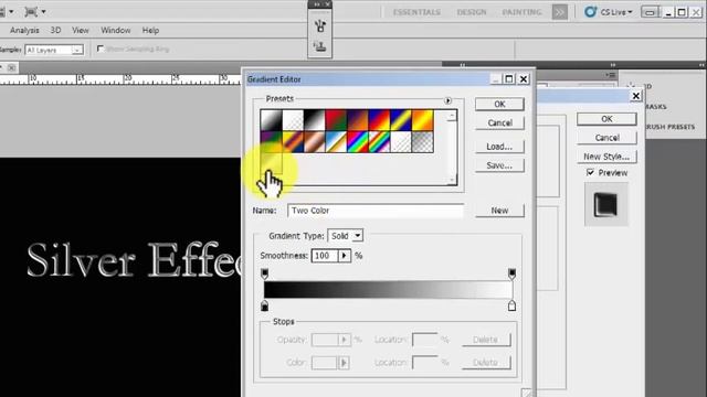 Silver Effect | How to create Silver Effect in Photoshop смотреть онлайн