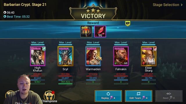 Barbarians Easy Clear FW21! Raid: Shadow Legends смотреть онлайн