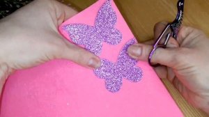 DIY/ MK Бабочки Своими Руками из Фоамирана Foam sheet craft ideas