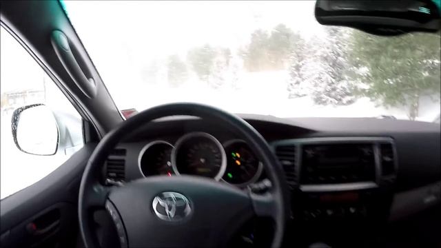 Toyota 4Runner WALK-AROUND & DEEP SNOW DRIVE смотреть онлайн