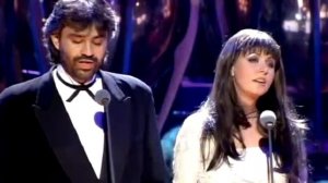 Андреа Бочели и Сара Брайтман. Потрясающее исполнение.