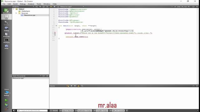 HTTP Link to QLabel смотреть онлайн