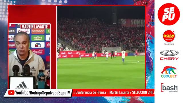 Conferencia de Prensa: Martín Lasarte - DT de la Selección Chilena / Previa de Chile vs Venezuela смотреть онлайн