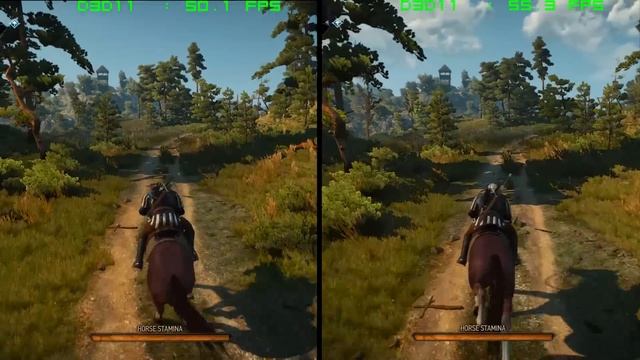 The Witcher 3 GTX 970 - Stock vs Overclocking- FPS Count смотреть онлайн