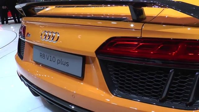 Auto-Salon Genf 2015: Audi R8 V10 Plus смотреть онлайн