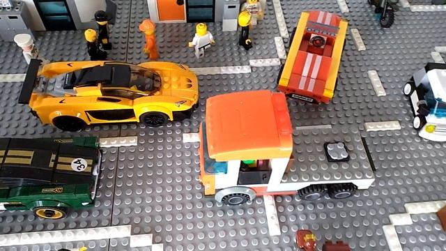 Самоделка лего город. смотреть онлайн