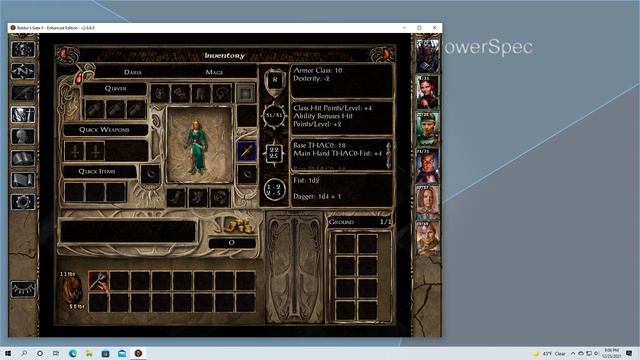 Baldur's Gate II battle ready forward(inventory game start) смотреть онлайн