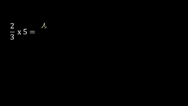 2/3 por 5 , como multiplicar una fraccion por un numero , multiplicacion смотреть онлайн