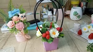 Мыловарение. Бюджетные букеты в сумочках для учителей.