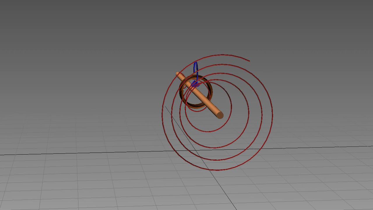 Колебание спина