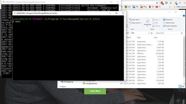 MongoDB A to Z - Video 6 Install, Setup & Connect смотреть онлайн
