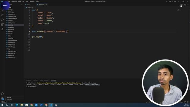 Python Dictionary Tutorial: Adding and Removing Items смотреть онлайн
