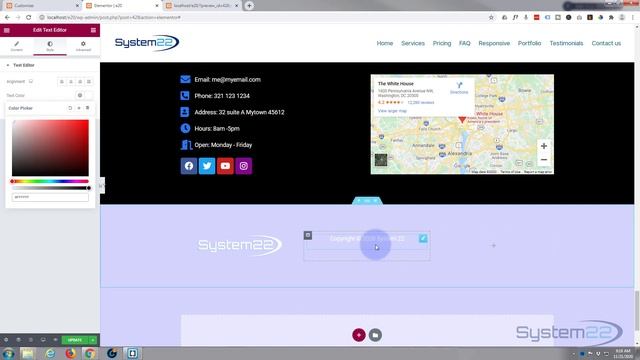 Wordpress 2020 Theme How To Add A Custom Footer ? смотреть онлайн