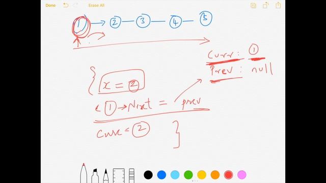 LeetCode 206 | Reverse Linked List | Easy | C# Solution | смотреть онлайн
