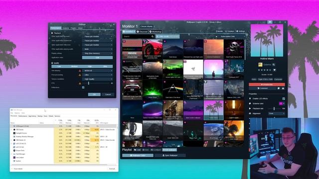 Wallpaper Engine BEST Wallpapers 2022 ? Triple Monitor Edition смотреть онлайн