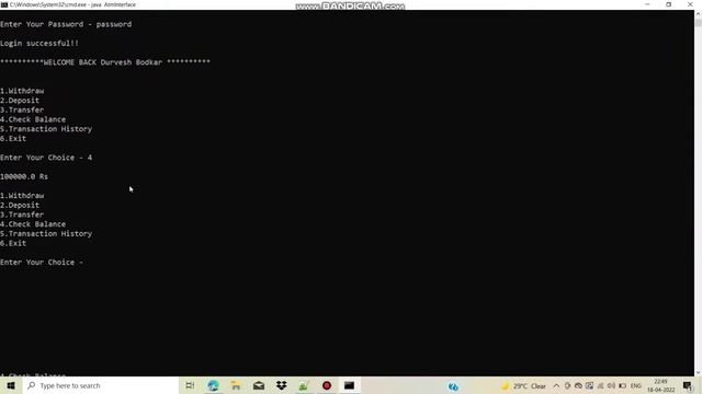 Oasis Infobyte Internship | Task-3 | Java Development | Atm Interface #oasis_infobyte #task3 смотреть онлайн