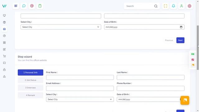 WebkitX Bootstrap 5 Admin Dashboard Template with LTR Mini Sidebar смотреть онлайн