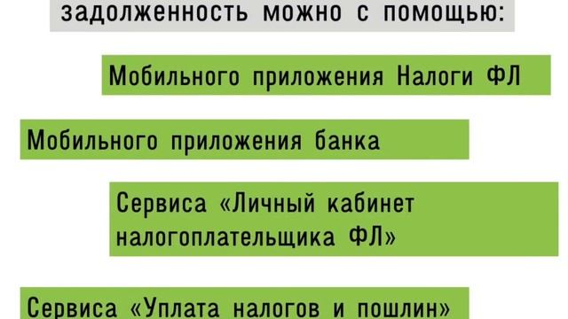 Оплатите долги по налогам! Пеня уже начисляется! Не копите долги! Ваши налоги идут на добрые дела! смотреть онлайн