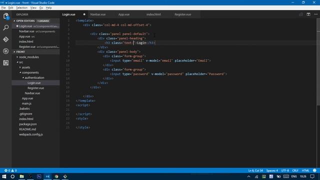 Build SPA (Single Page Application) with Laravel 5.3 and VueJS 2.0 - PART 1 смотреть онлайн